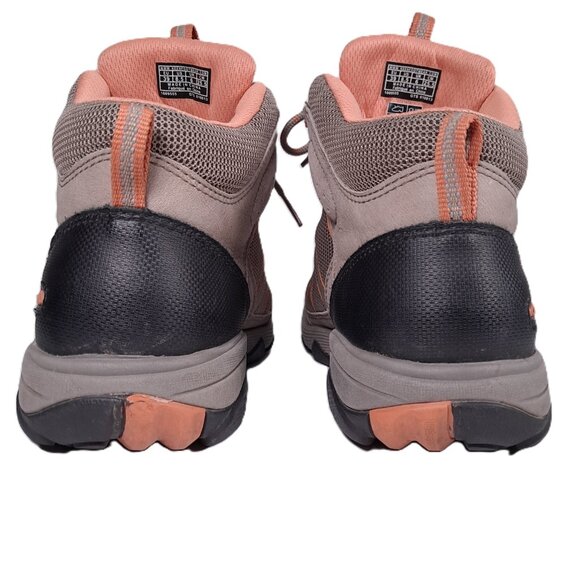 Keen Verdi II Mid Hiking Boots Women 8.5 Leather Tan Orange Outdoor 1009555 - Picture 11 of 15